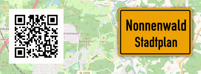 Stadtplan Nonnenwald