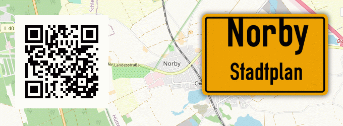 Stadtplan Norby