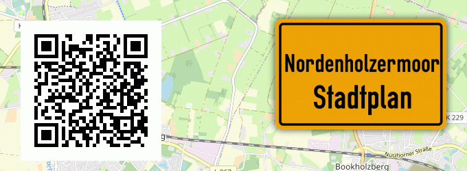 Stadtplan Nordenholzermoor, Oldenburg