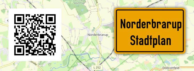 Stadtplan Norderbrarup