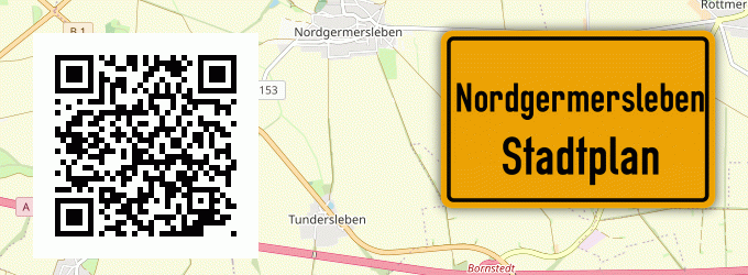 Stadtplan Nordgermersleben