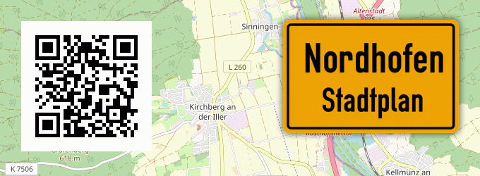 Stadtplan Nordhofen, Westerwald