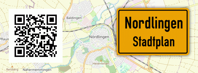 Stadtplan Nordlingen