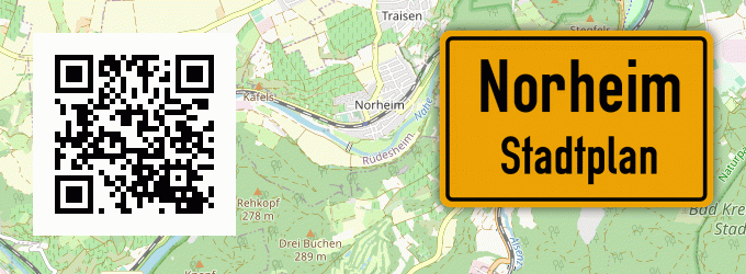 Stadtplan Norheim, Nahe