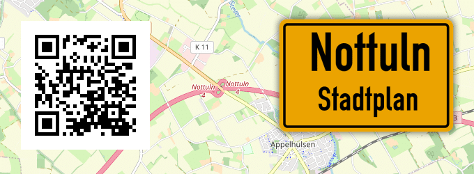 Stadtplan Nottuln