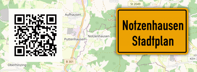 Stadtplan Notzenhausen