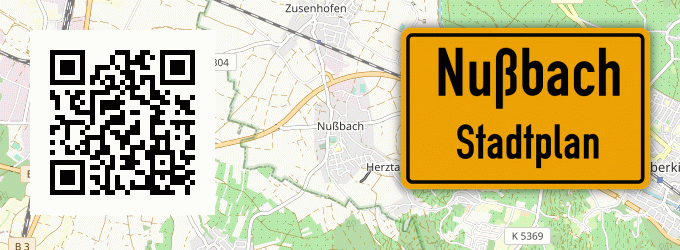 Stadtplan Nußbach