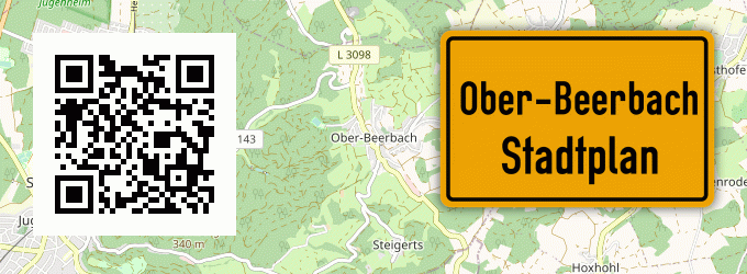 Stadtplan Ober-Beerbach