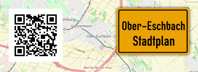 Stadtplan Ober-Eschbach