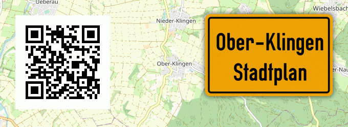 Stadtplan Ober-Klingen