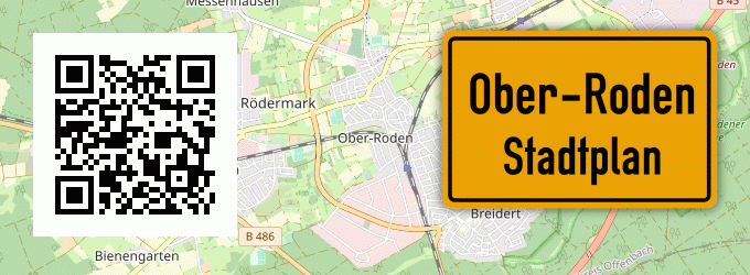 Stadtplan Ober-Roden