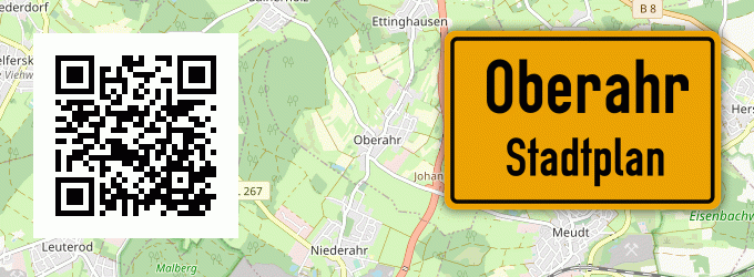 Stadtplan Oberahr