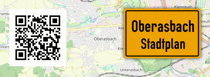 Stadtplan Oberasbach