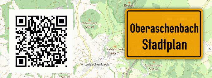 Stadtplan Oberaschenbach