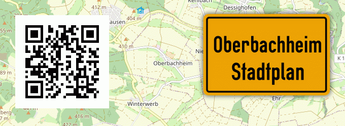 Stadtplan Oberbachheim