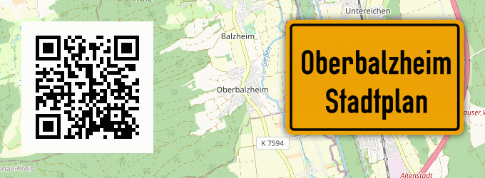 Stadtplan Oberbalzheim
