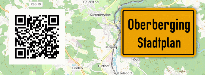 Stadtplan Oberberging