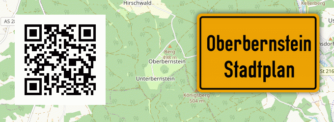 Stadtplan Oberbernstein