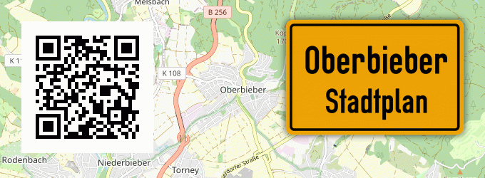 Stadtplan Oberbieber
