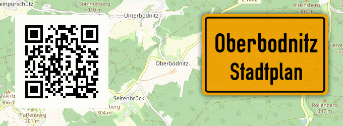 Stadtplan Oberbodnitz