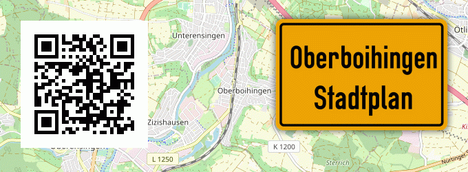 Stadtplan Oberboihingen