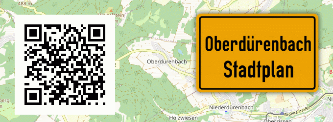 Stadtplan Oberdürenbach