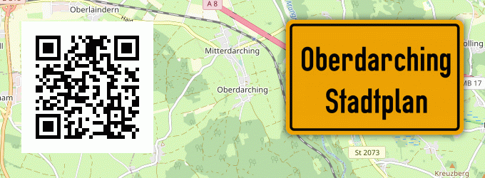 Stadtplan Oberdarching
