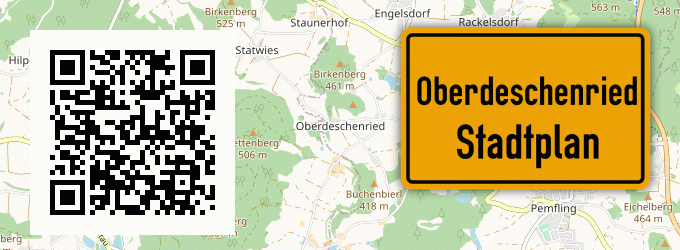 Stadtplan Oberdeschenried