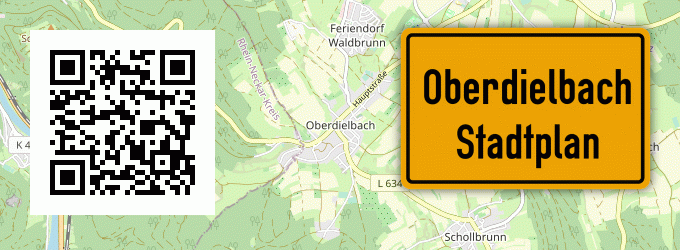 Stadtplan Oberdielbach