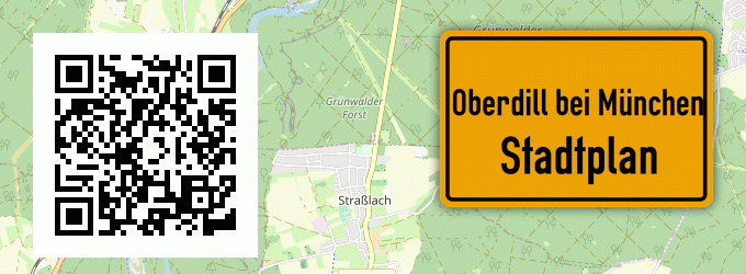 Stadtplan Oberdill bei München