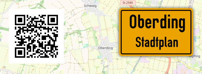 Stadtplan Oberding