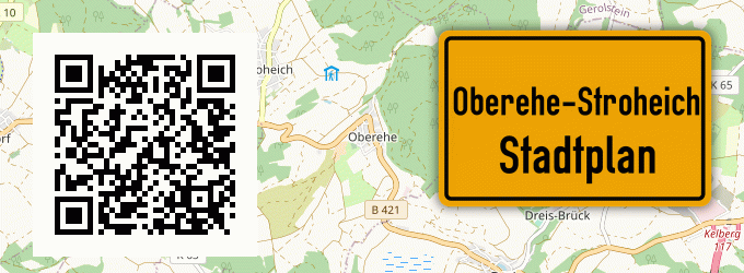 Stadtplan Oberehe-Stroheich