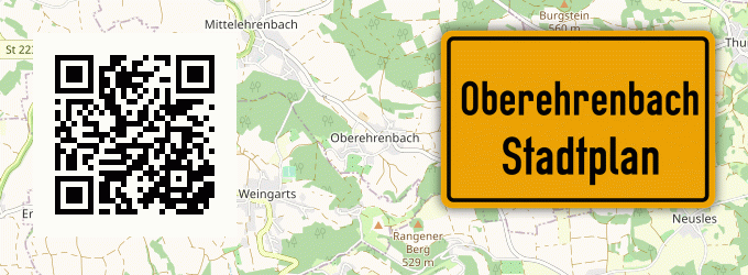 Stadtplan Oberehrenbach
