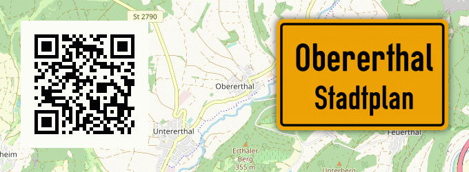 Stadtplan Obererthal