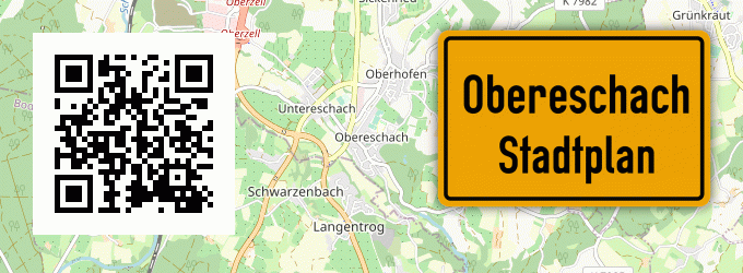 Stadtplan Obereschach