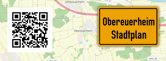 Stadtplan Obereuerheim