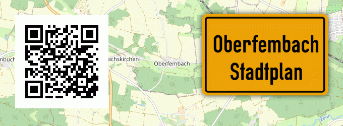 Stadtplan Oberfembach