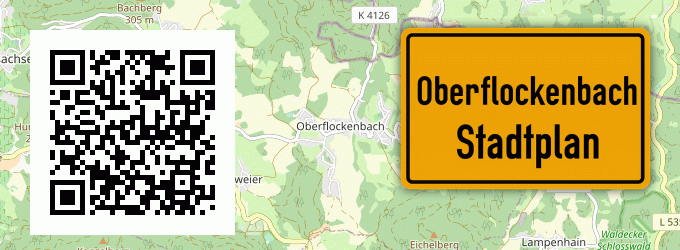 Stadtplan Oberflockenbach