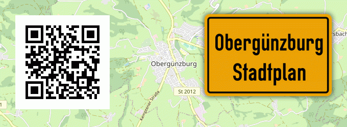 Stadtplan Obergünzburg
