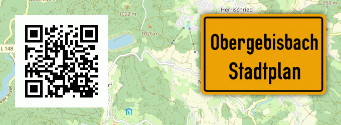 Stadtplan Obergebisbach