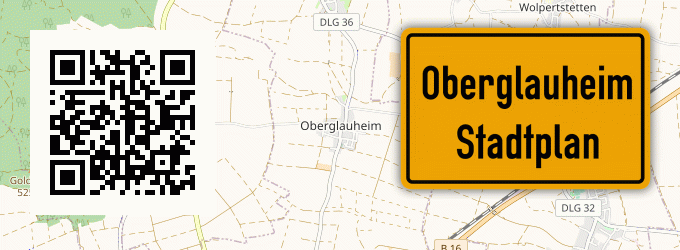 Stadtplan Oberglauheim