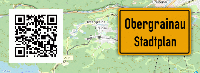 Stadtplan Obergrainau