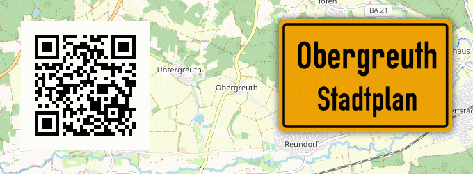 Stadtplan Obergreuth