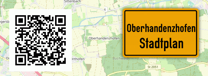 Stadtplan Oberhandenzhofen