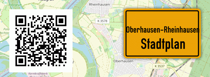 Stadtplan Oberhausen-Rheinhausen