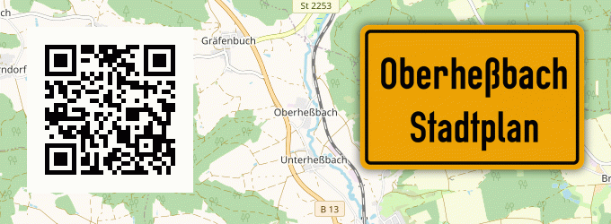Stadtplan Oberheßbach