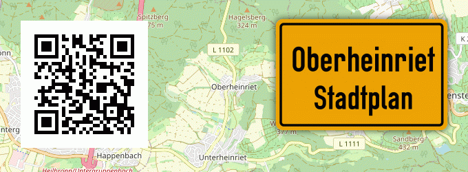 Stadtplan Oberheinriet