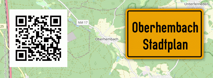 Stadtplan Oberhembach