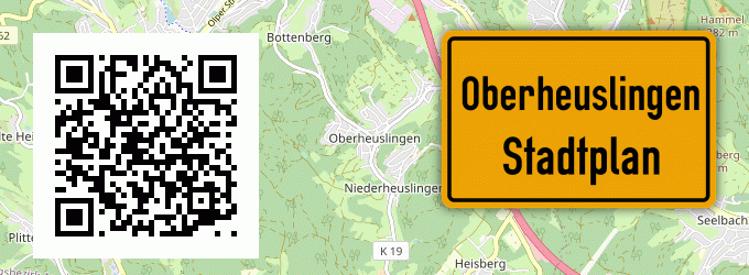 Stadtplan Oberheuslingen