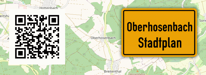 Stadtplan Oberhosenbach